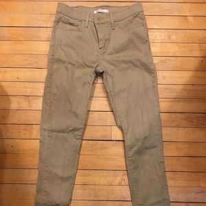 Levi’s 311 Shaping Skinny Jeans (Harvest Gold)